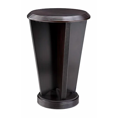 Contemporary Round Chairside Table